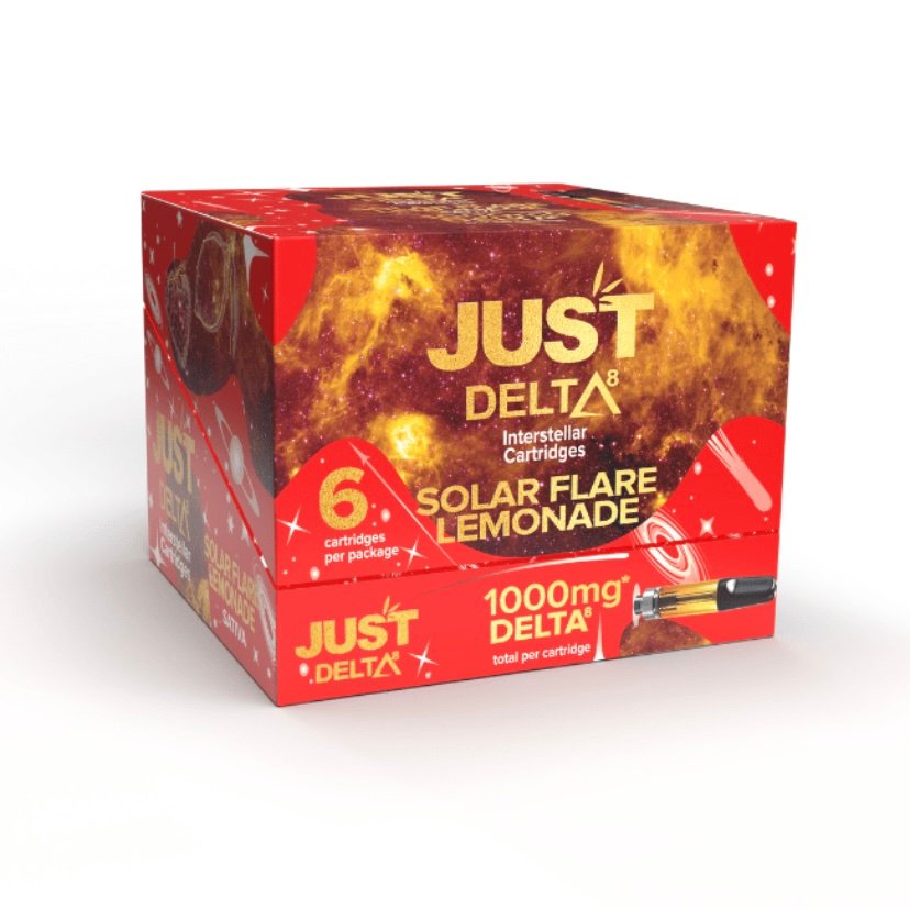 Vape Hub Delta 8 Cartridges 6 Pack Solar Flare Lemonade