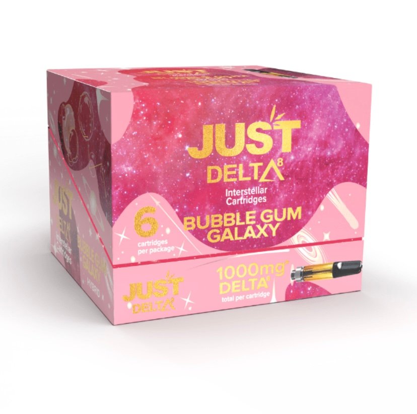 Vape Hub Delta 8 Cartridge 6 Pack Bubble Gum Galaxy