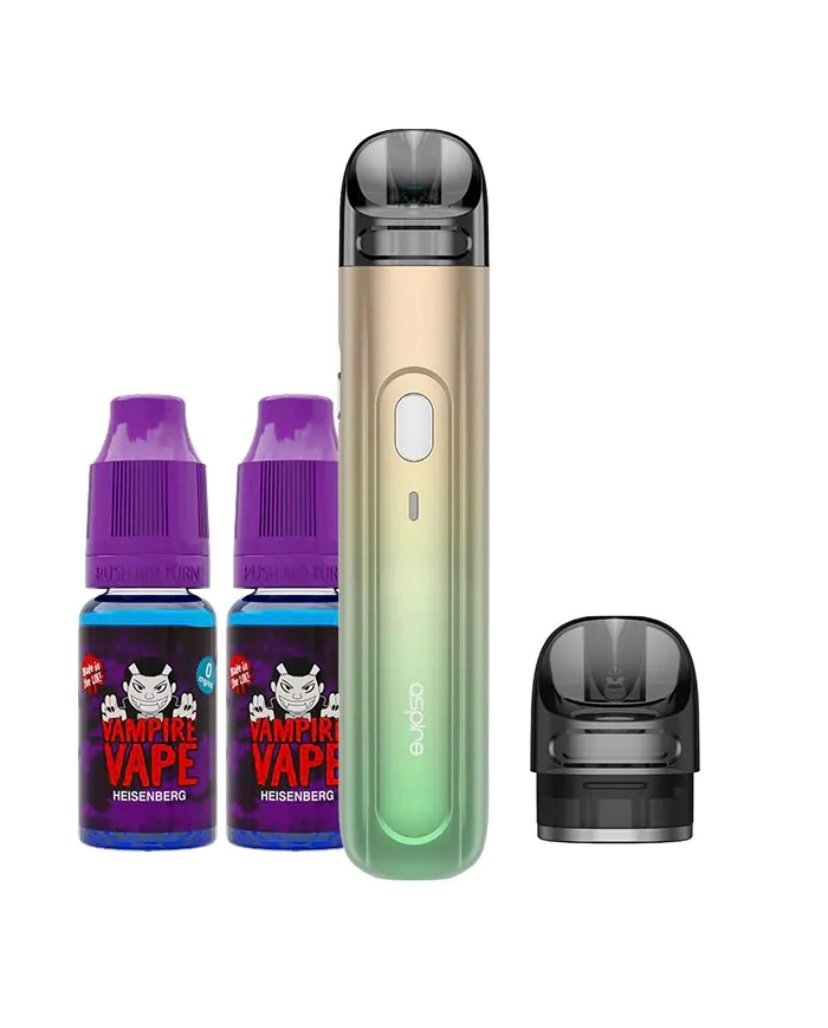 Vape Hub Aspire Flexus Q Pod Kit & E-Liquids Bundle