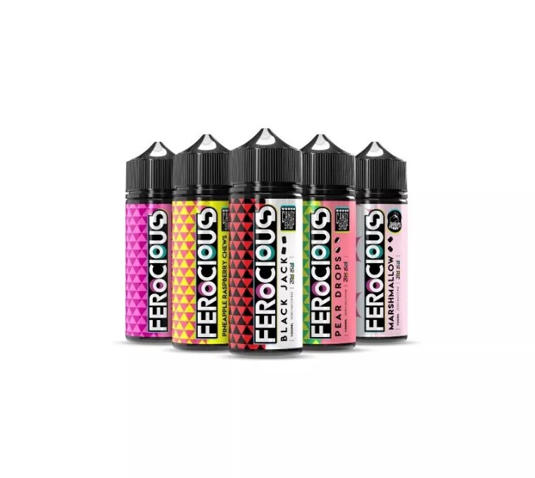 Vape Hub 5x Candy & Sweets Ferocious | 70/30 Shortfill Bundle