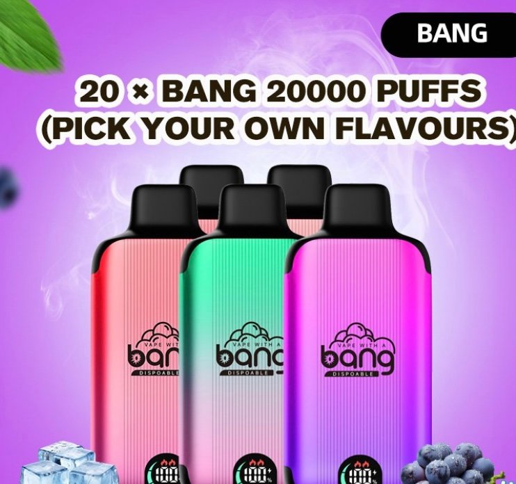 Vape Hub 20 × BANG 20000 PUFFS (PICK YOUR OWN FLAVORS)