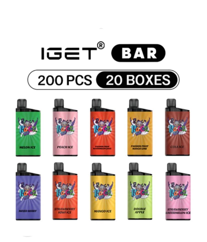 Vape Hub IGET BAR 3500 PUFFS(200PCS)