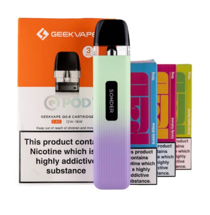 Vape Hub Geek Vape Sonder Q Pod Kit Bundle