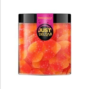 1000mg Delta 8 Gummies Exotic Peach
