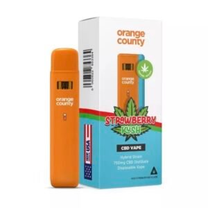 Strawberry Kush - CBD Terpenes 750mg Disposable Vape | Orange County CBD